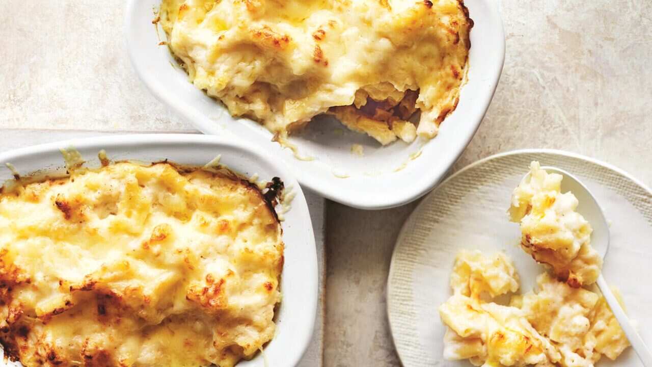 Cauliflower mac and cheese