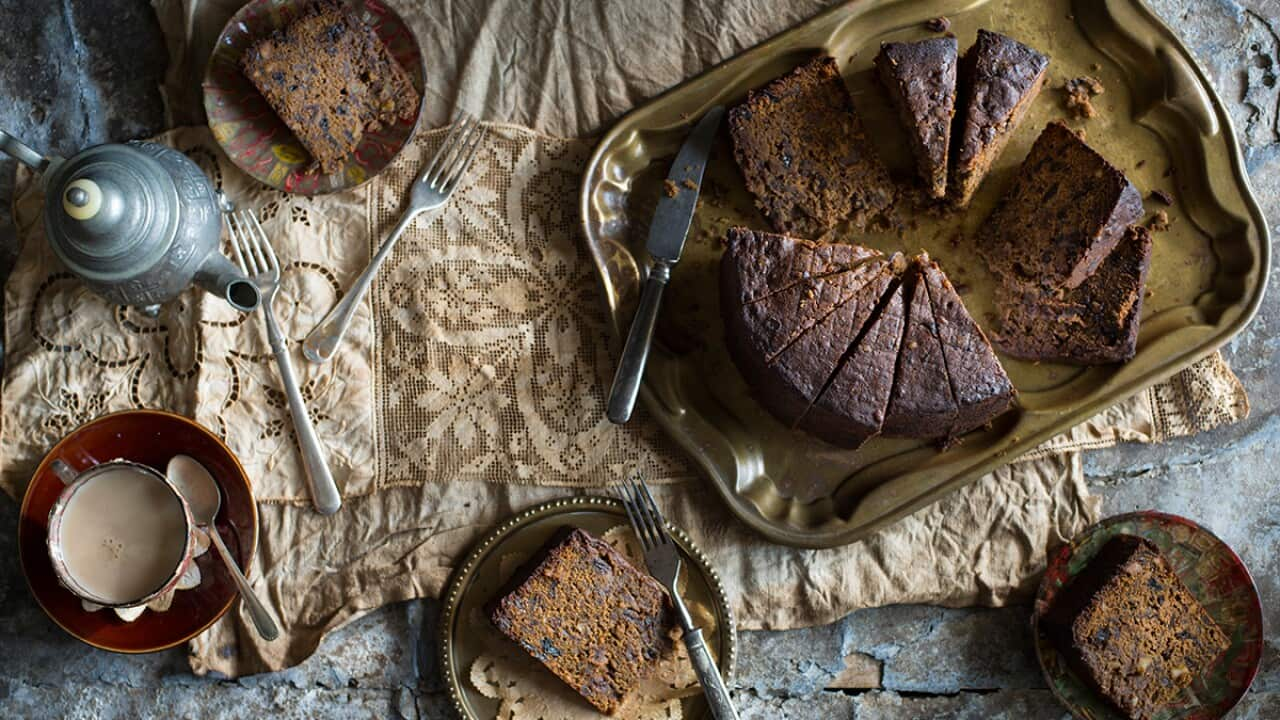 Columbian black cake (torta negra colombiana)