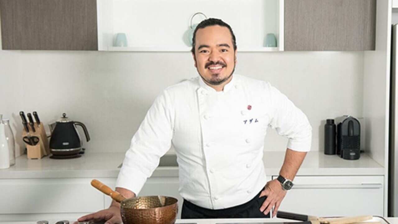 Host of The Cook Up on SBS Food - Adam Liaw.