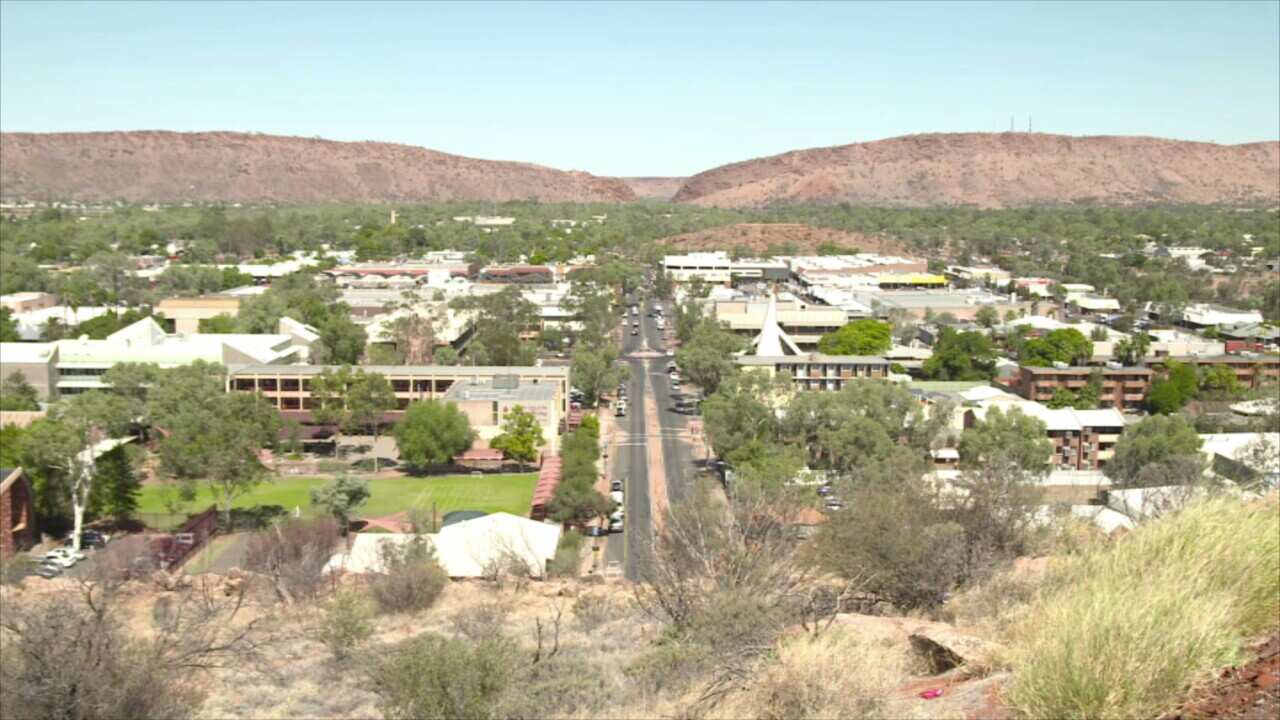 Overlooking Alice Springs from Anzac Hill (Source: Central Australian Aboriginal Media Association)