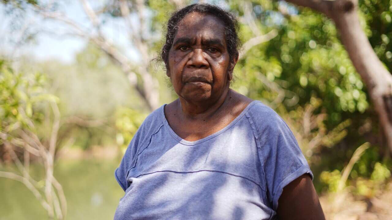           Ngangiwumirri elder Patricia Marrfurra McTaggart.                      