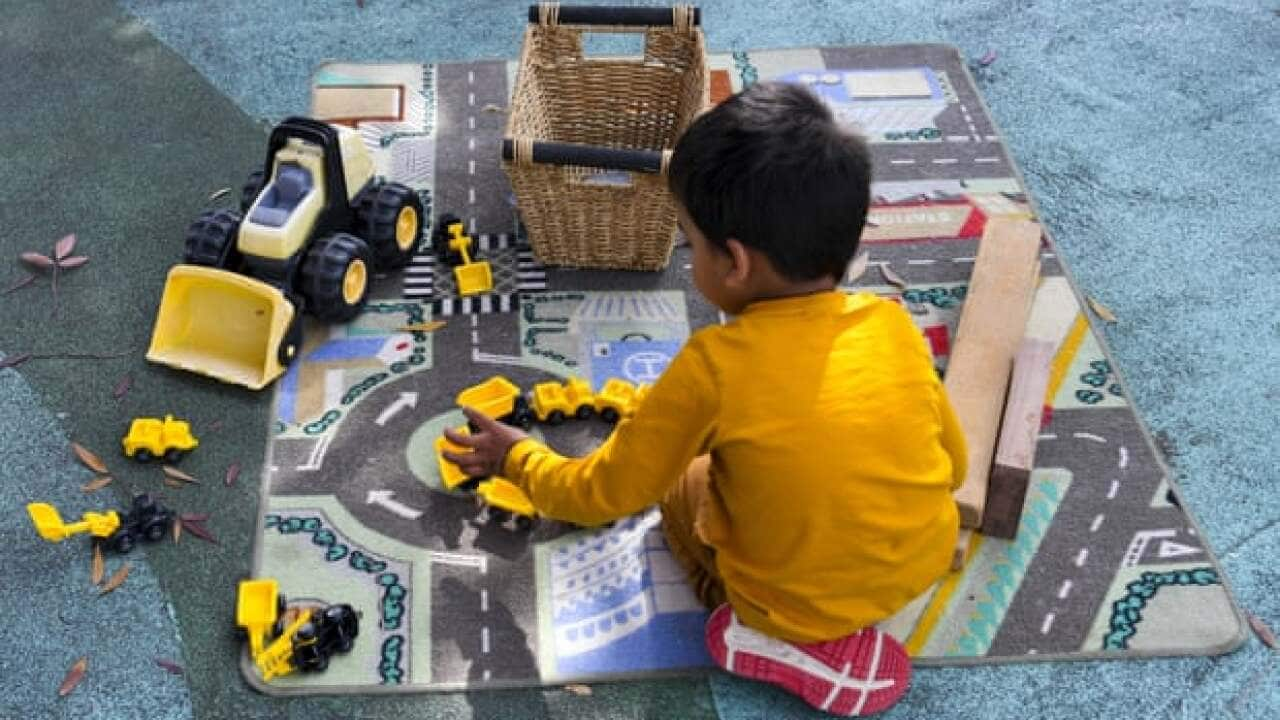 Child in childcare facility 