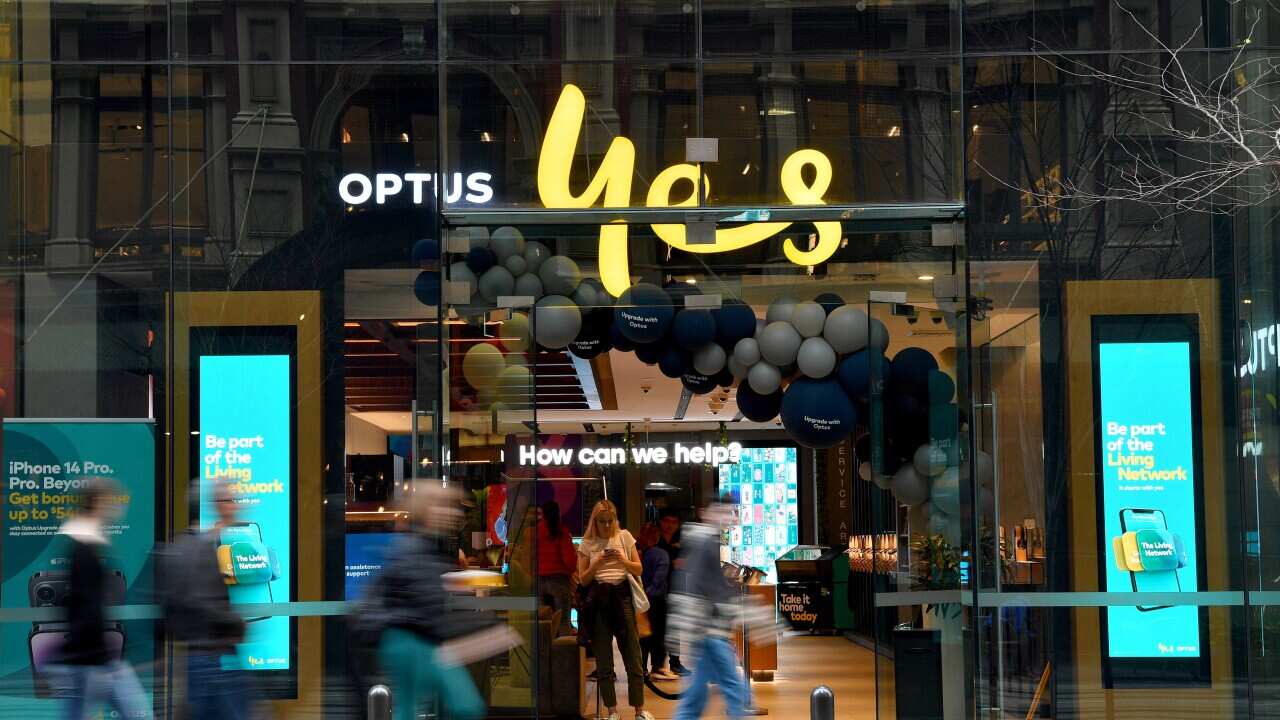 Optus storefront