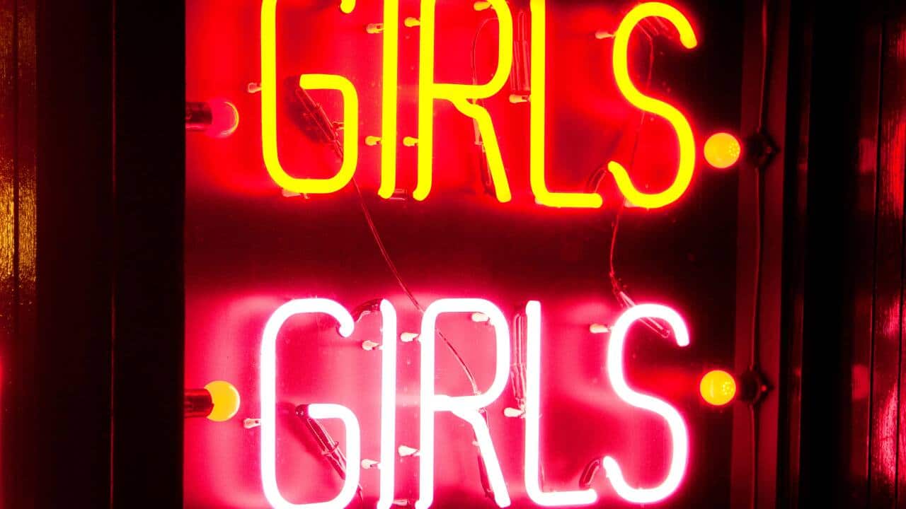 Girls Girls sign