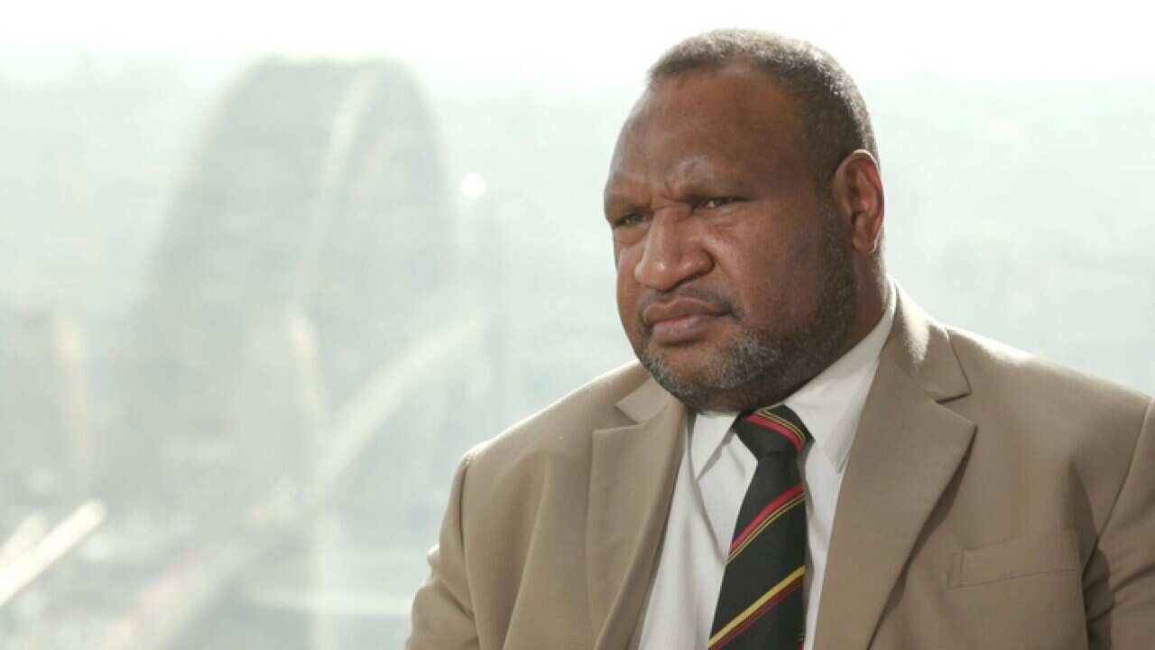 PNG Prime Minister James Marape