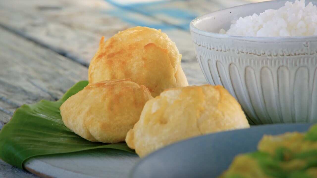 Fried scones