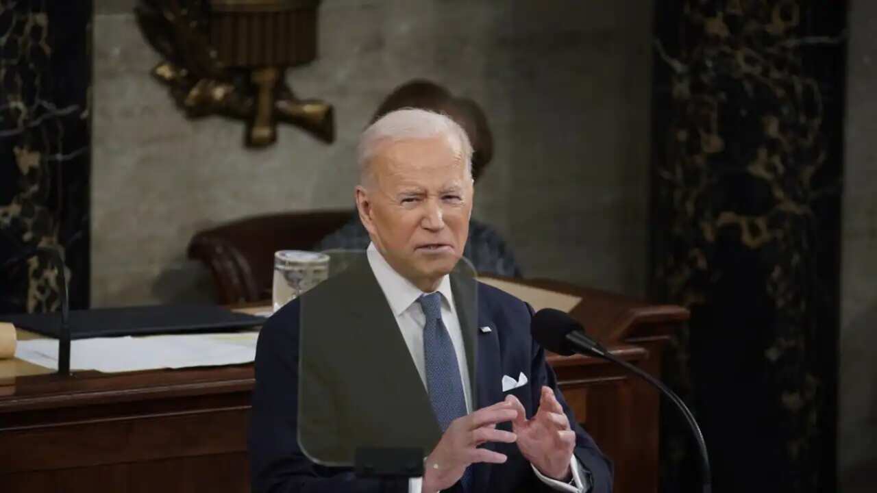 US President Joe Biden delivered his State of the Union address on Tuesday. 