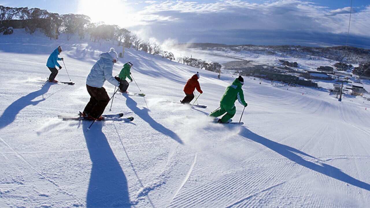 Skiing resort in Australia