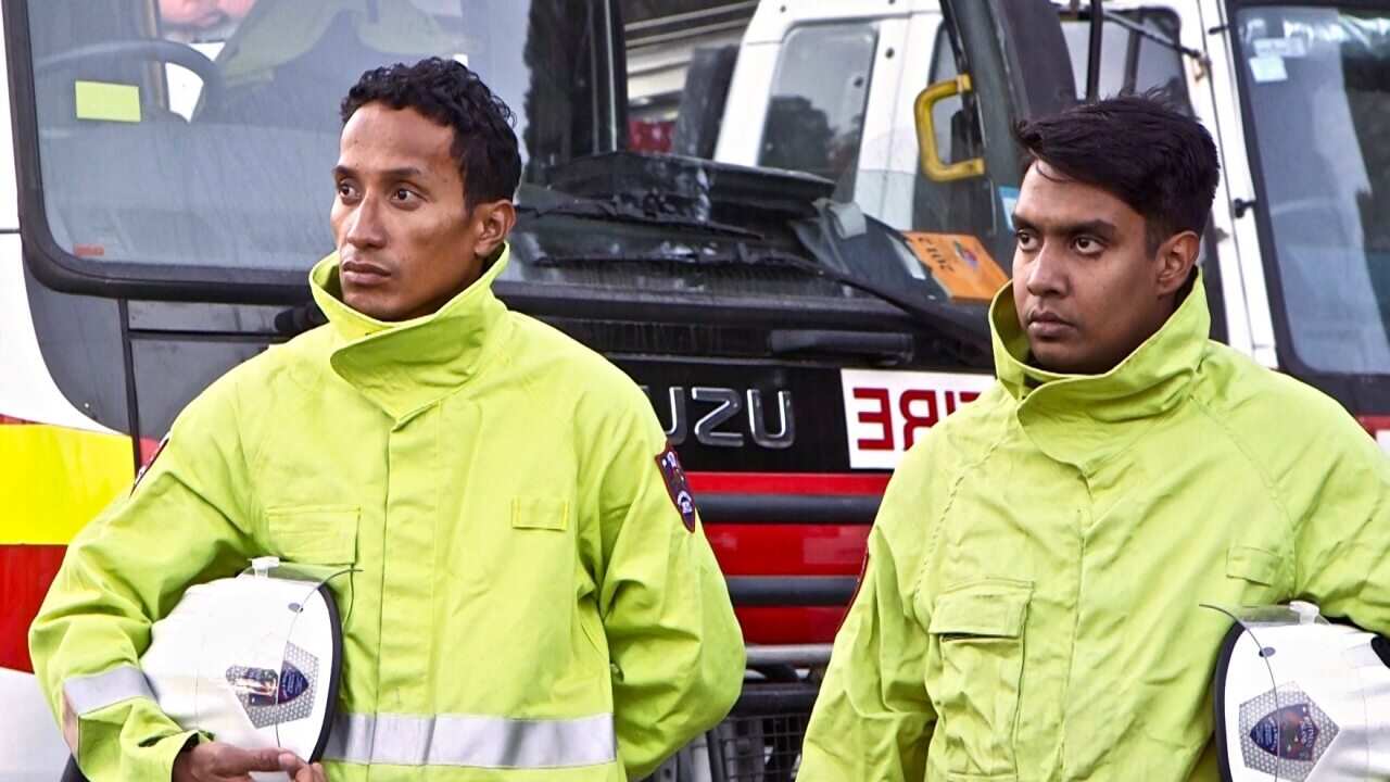Many of the volunteers are temporary workers