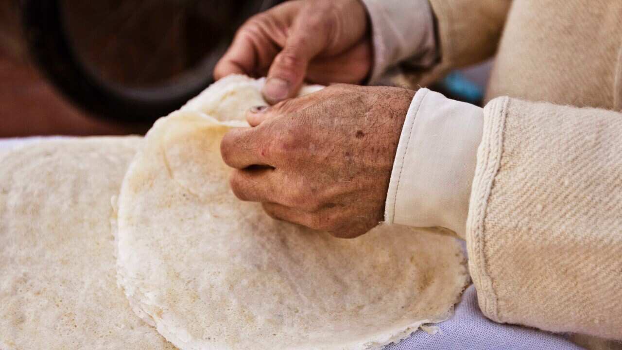 Brik seller, Houmt Souk, Djerba, Tunisia