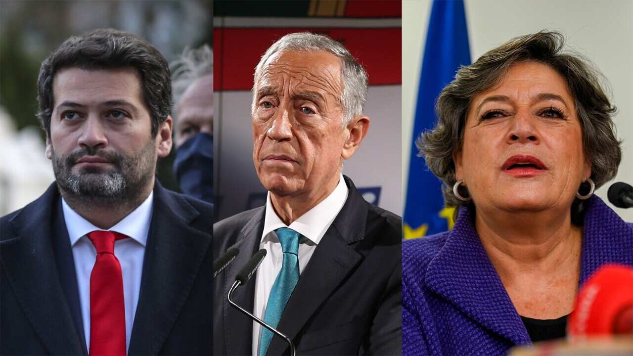 Andre Ventura, Marcelo Rebelo de Sousa, Ana Gomes