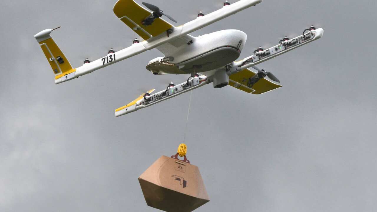 Wing's delivery drone