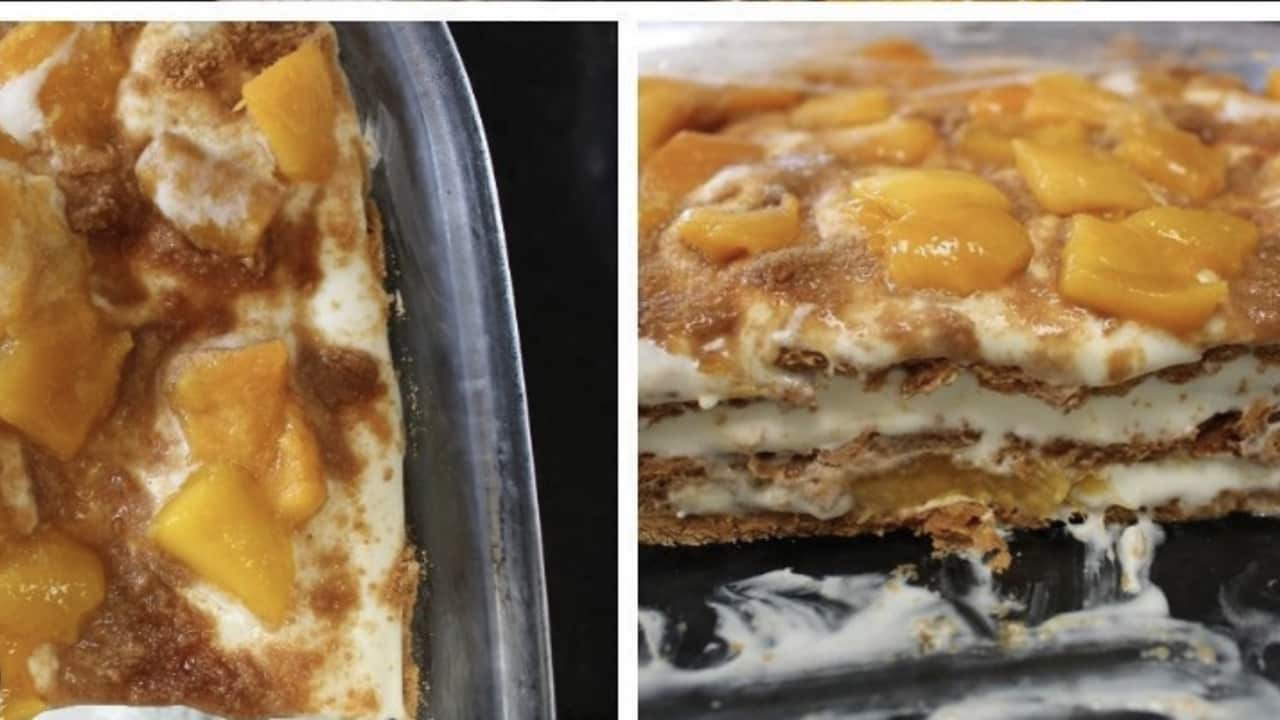 Mango float recipe.